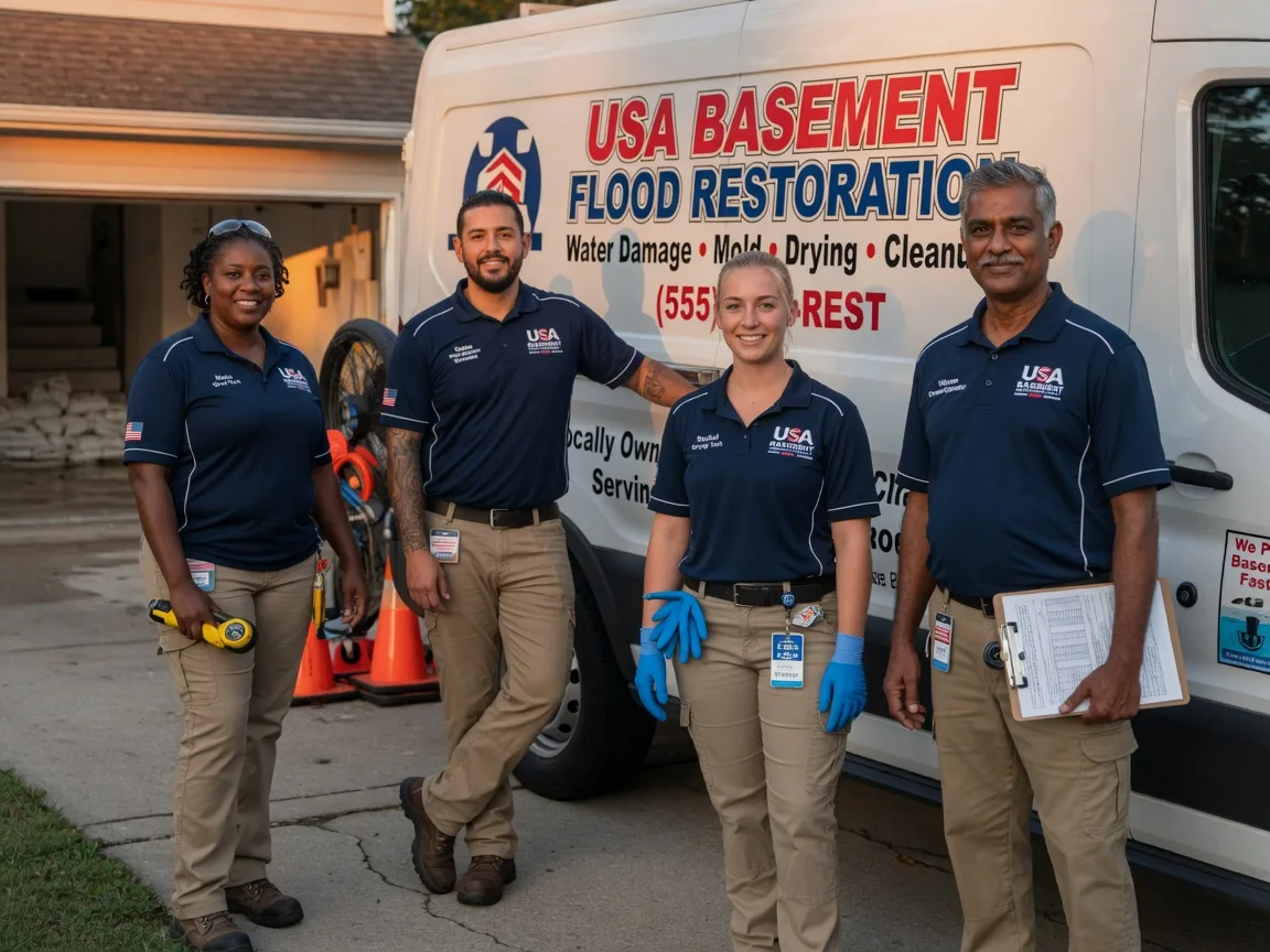 Basement Flood Cleanup company in Nelson, WI